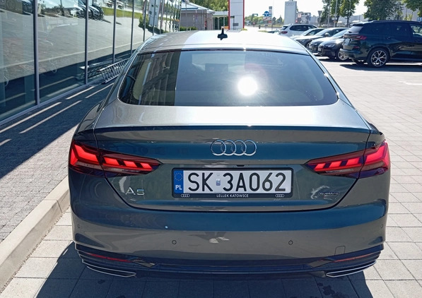 Audi A5 cena 238000 przebieg: 3500, rok produkcji 2024 z Leszno małe 37